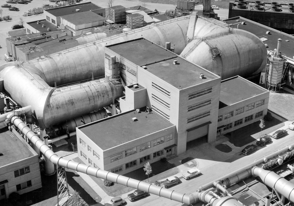 Aerial of AWT complex from the northeast.