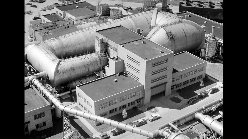 Aerial of AWT complex from the northeast.