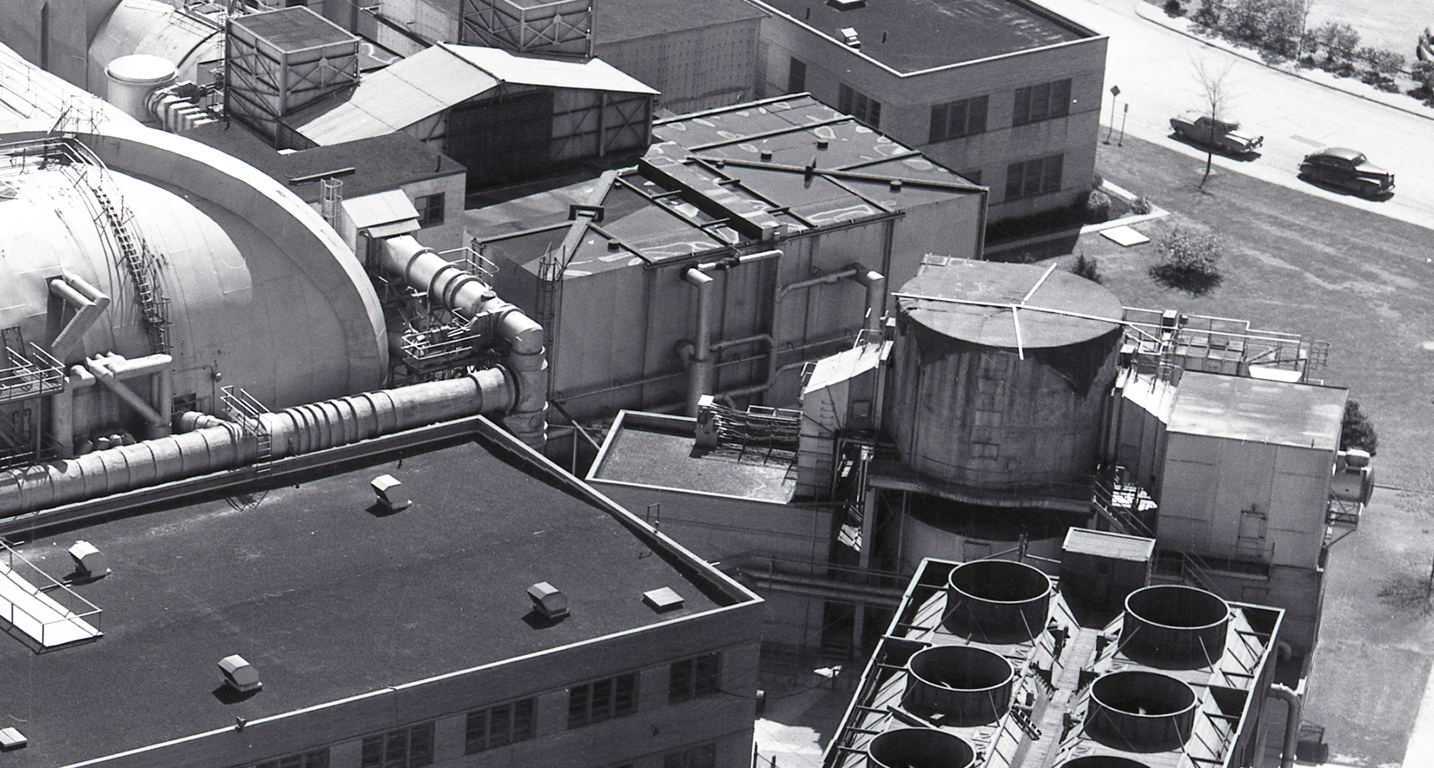 AERIAL VIEW OF WIND TUNNEL