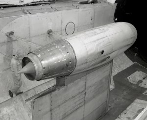 J57 on stand in AWT test section