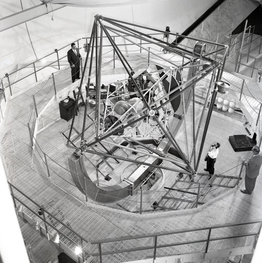 View of the MASTIF rig from above