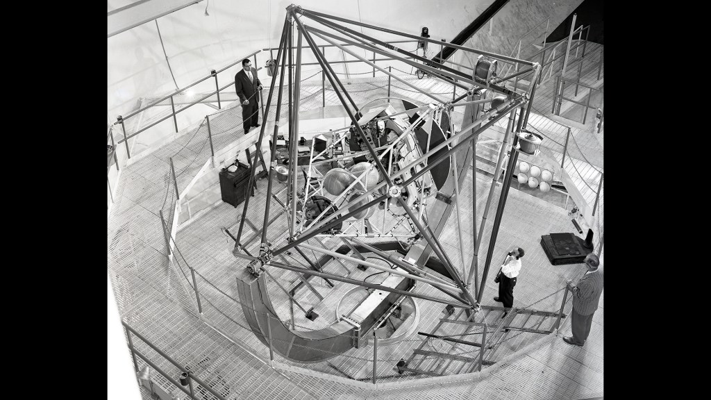 View of the MASTIF rig from above