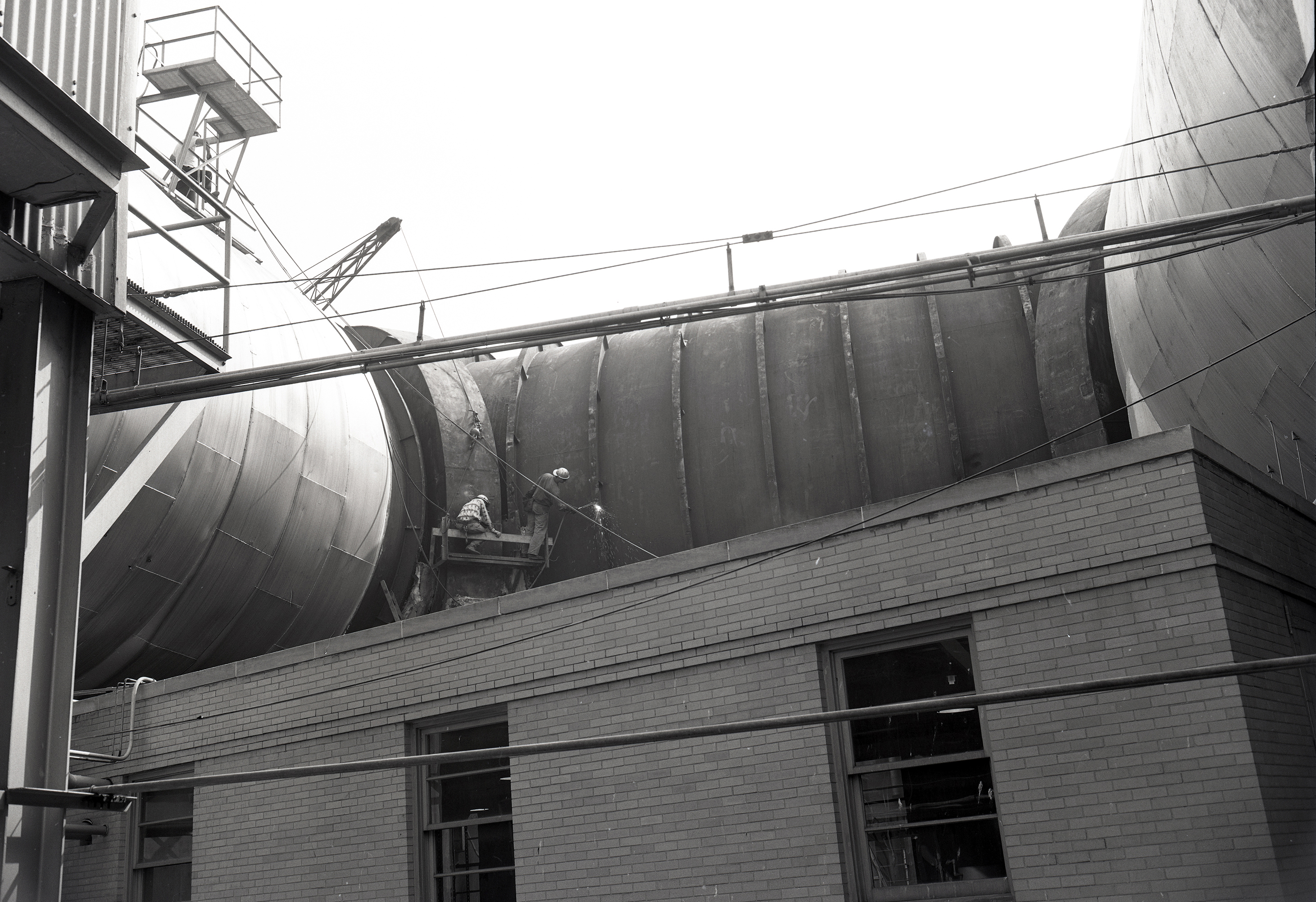 Circulating Water Pump House beneath Space Power Chambers