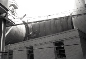 Circulating Water Pump House beneath Space Power Chambers