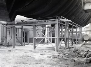 Construction of Vacuum Pump House for Space Power Chamber No.1
