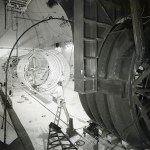 Centaur rig inside large chamber.