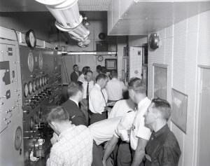 Crowded SPC No. 2 control room