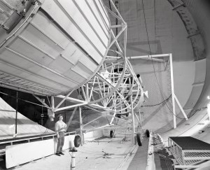 Atlas/Centaur separation test in Space Power Chamber No.2