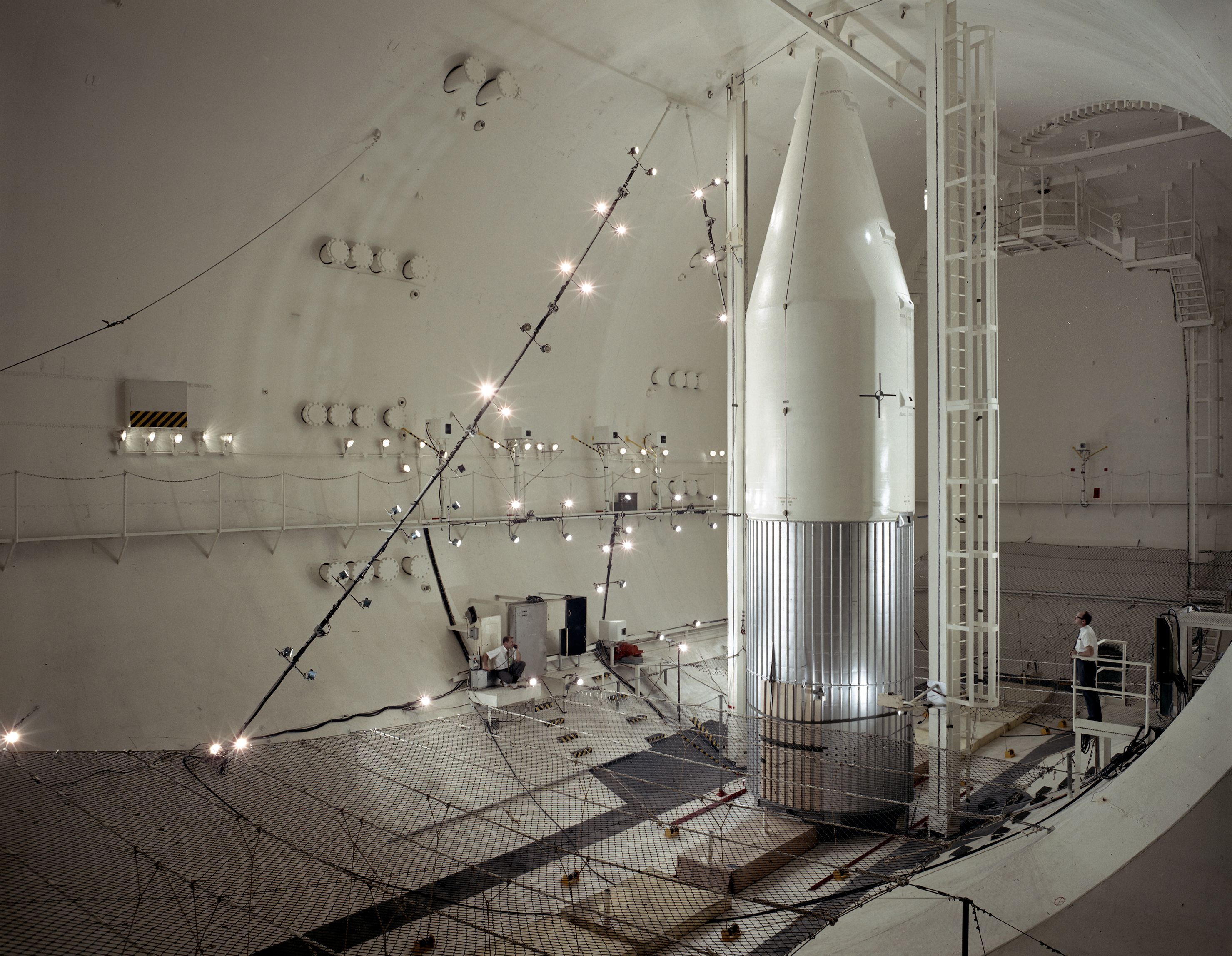 OAO-1 shroud setup inside SPC No. 2