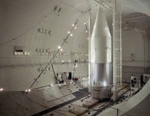 OAO-1 shroud setup inside SPC No. 2