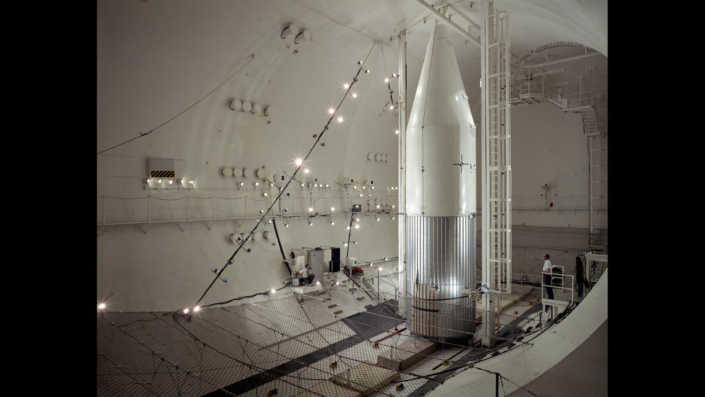OAO-1 shroud setup inside SPC No. 2