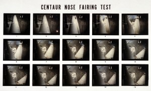 Collection of shroud jettison test footage.