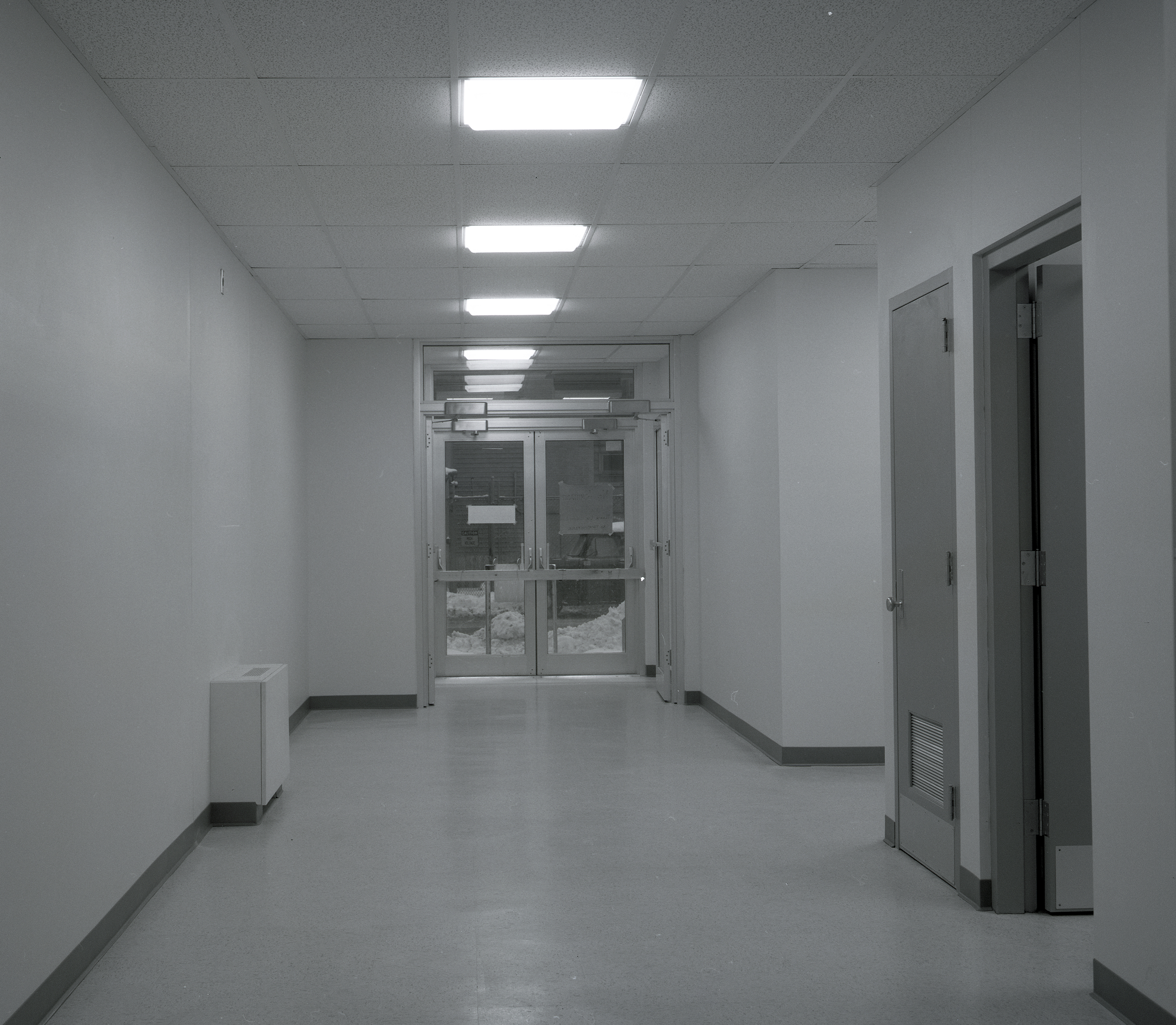 Hallway in Shop and Office Building