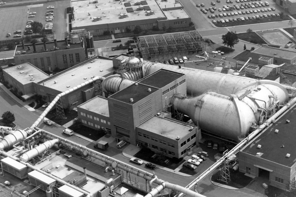 Aerial view of Space Power Chambers