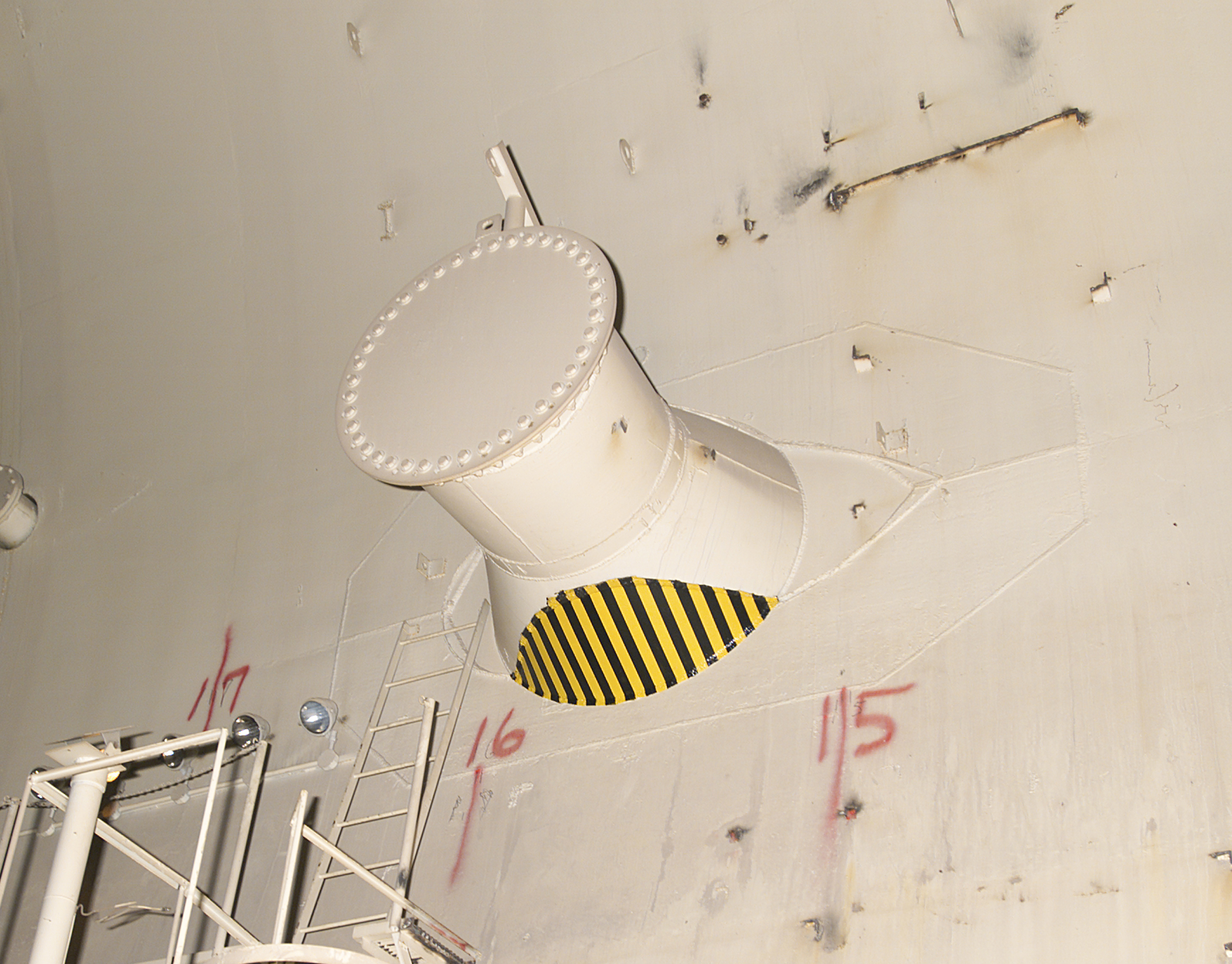 Make-up Air Line in Altitude Wind Tunnel