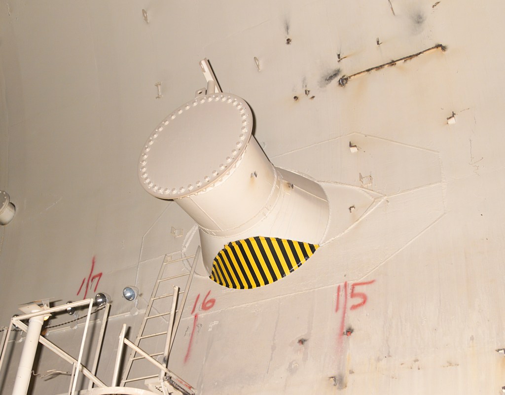 Make-up Air Line in Altitude Wind Tunnel