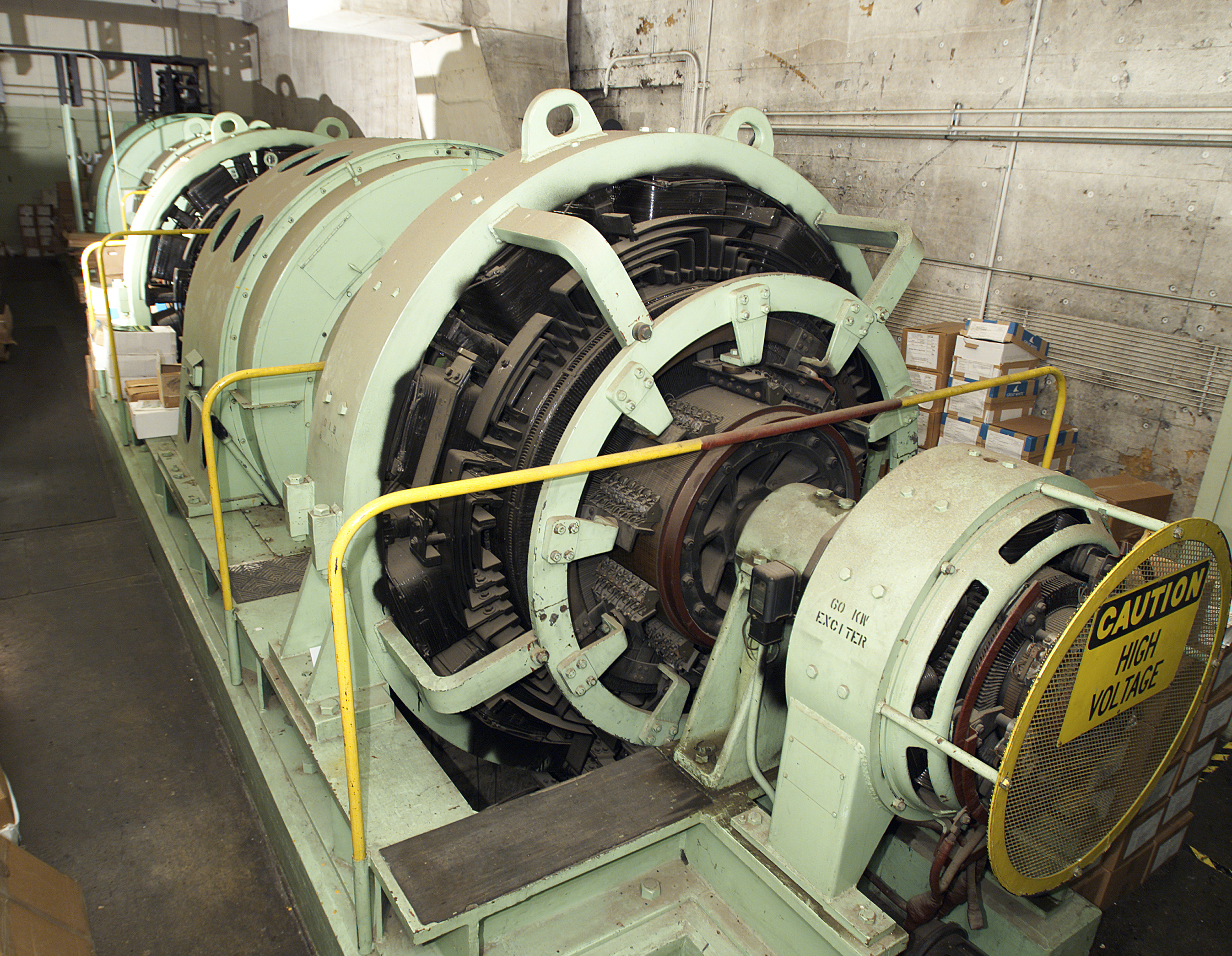 Generators for the AWT in the Exhauster Building