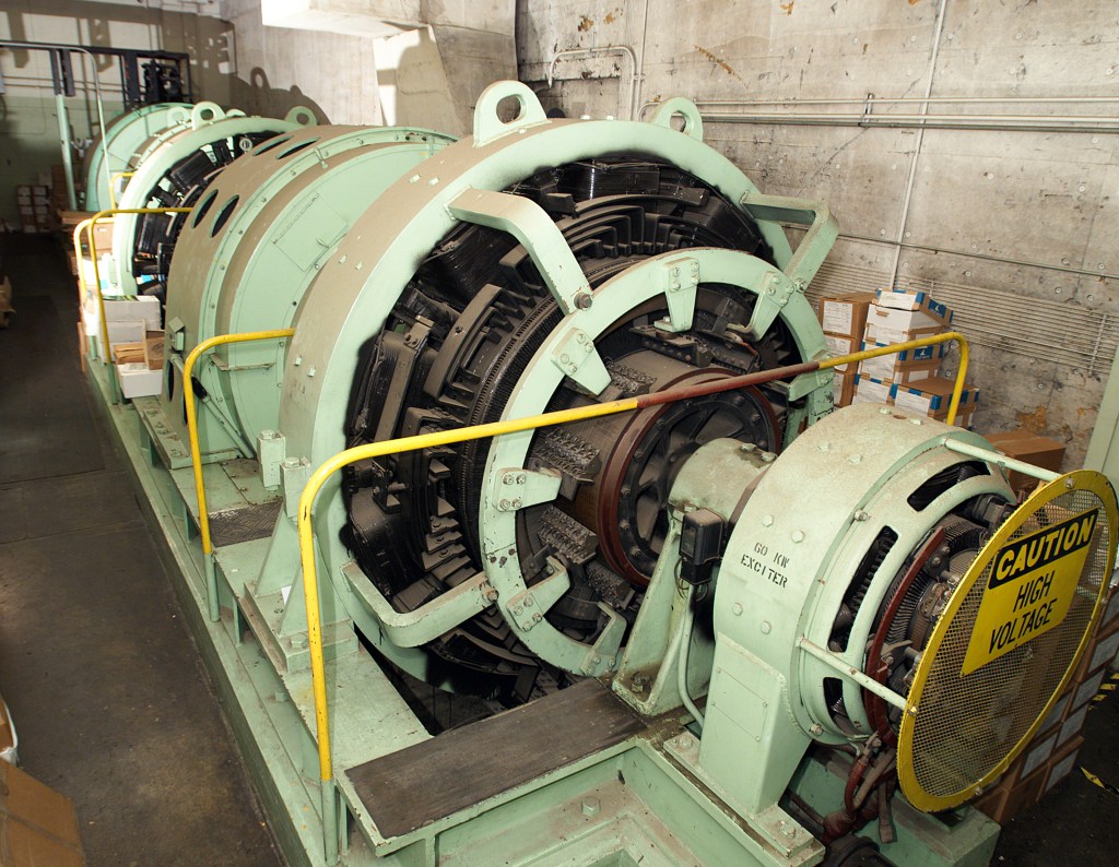 Generators for the AWT in the Exhauster Building
