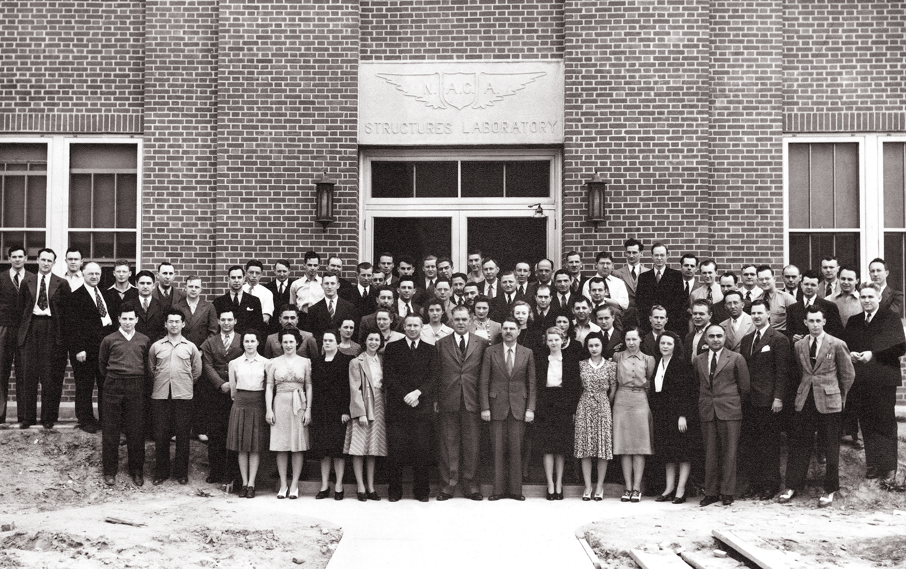 Group photo of AERL design team