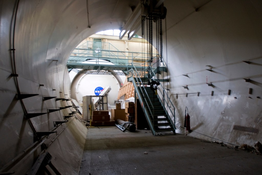 View inside AWT test section