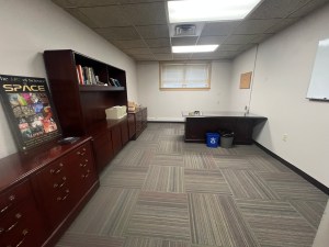 Empty office.