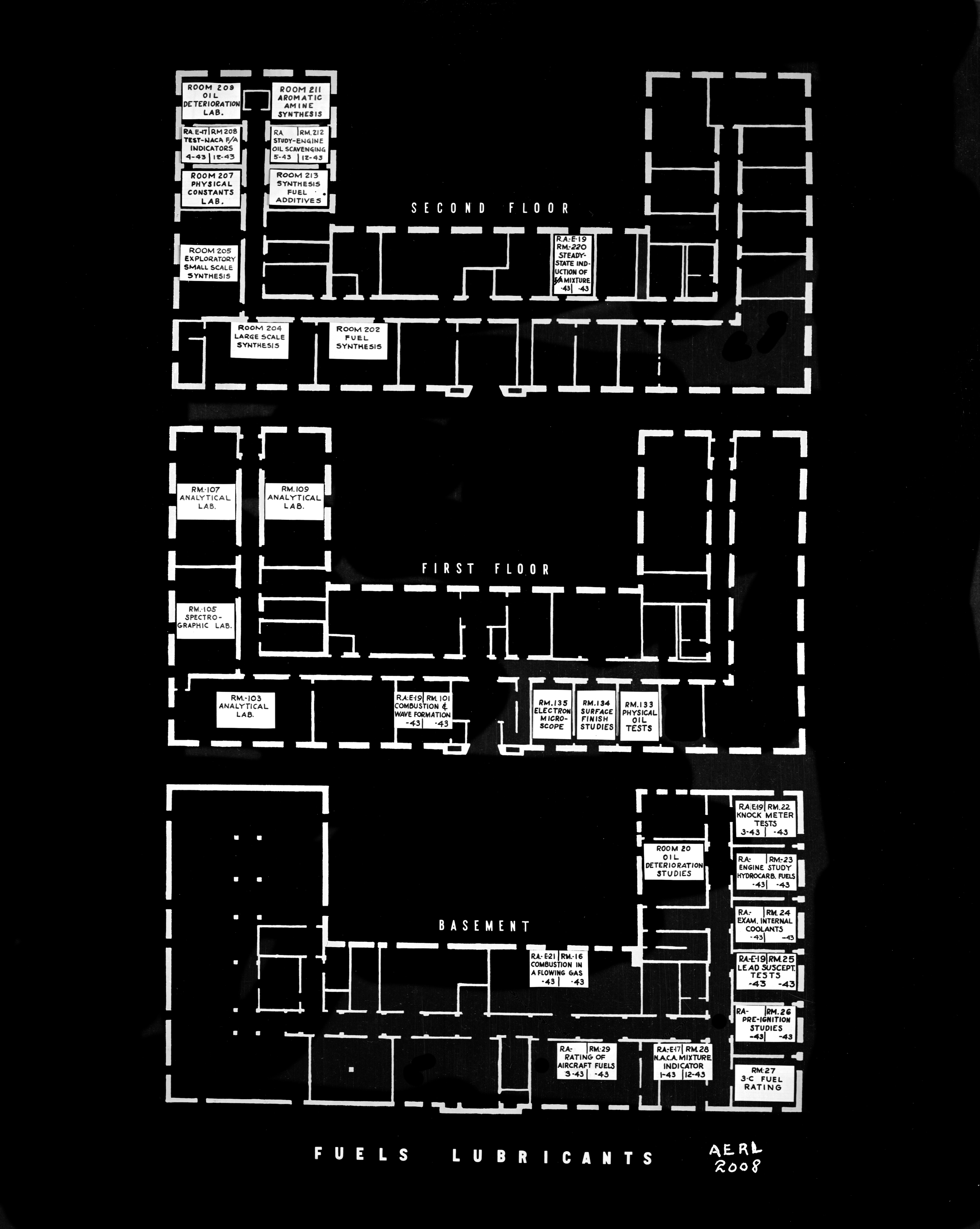Building floor plan.