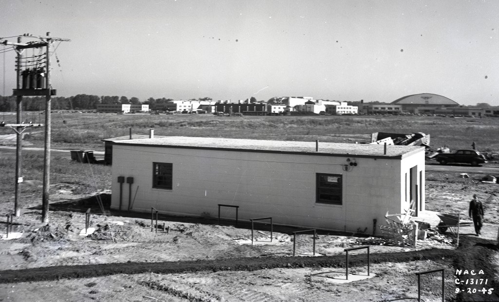 Exterior of small building.