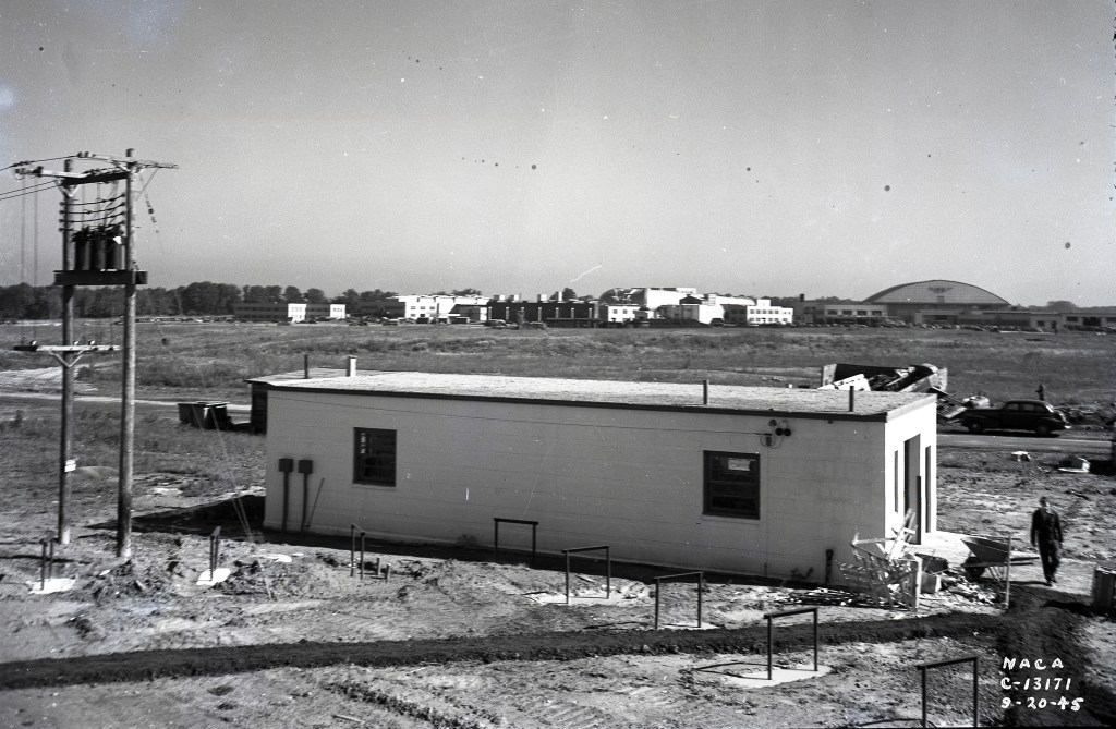 Shack at construction sites.