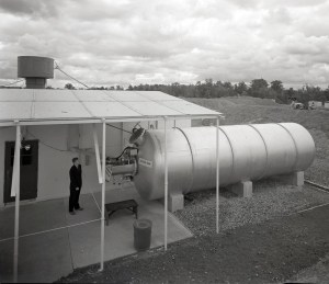 Exterior of test cell.