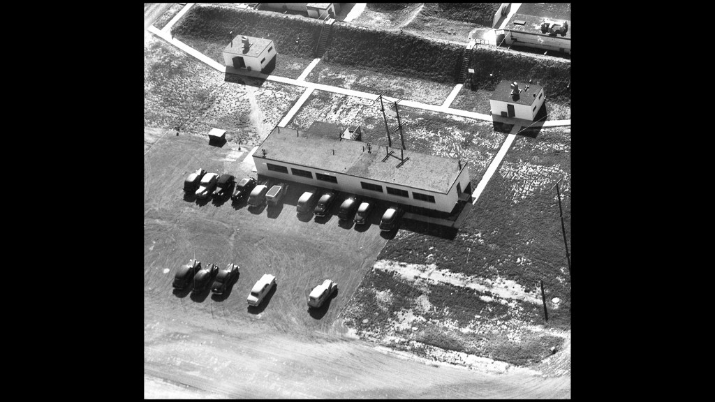 Aerial view of test cell.