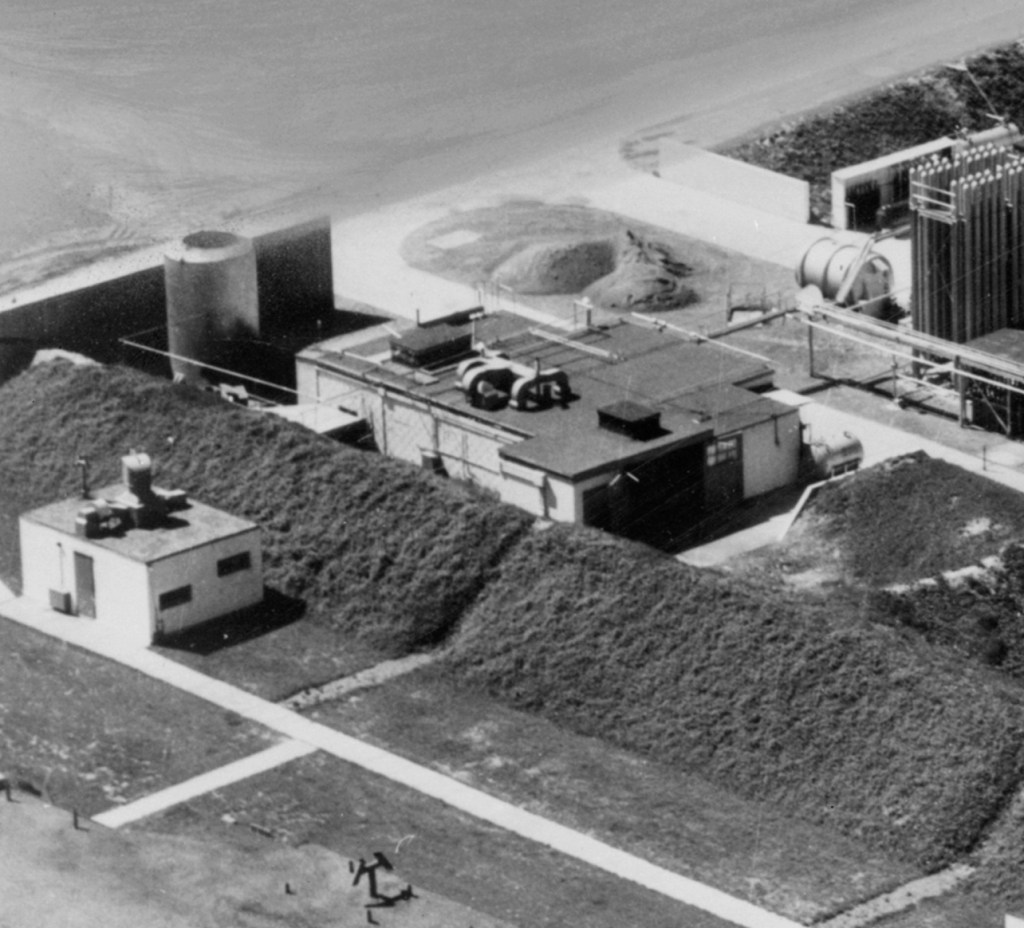 Aerial view of Cell 12.
