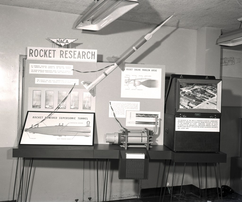 Lewis rocket research exhibit featuring the Rocket Lab