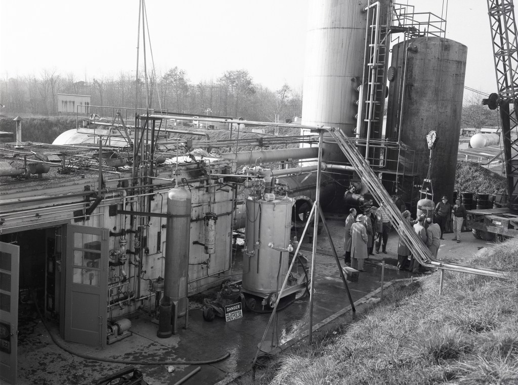 Damaged test cell.
