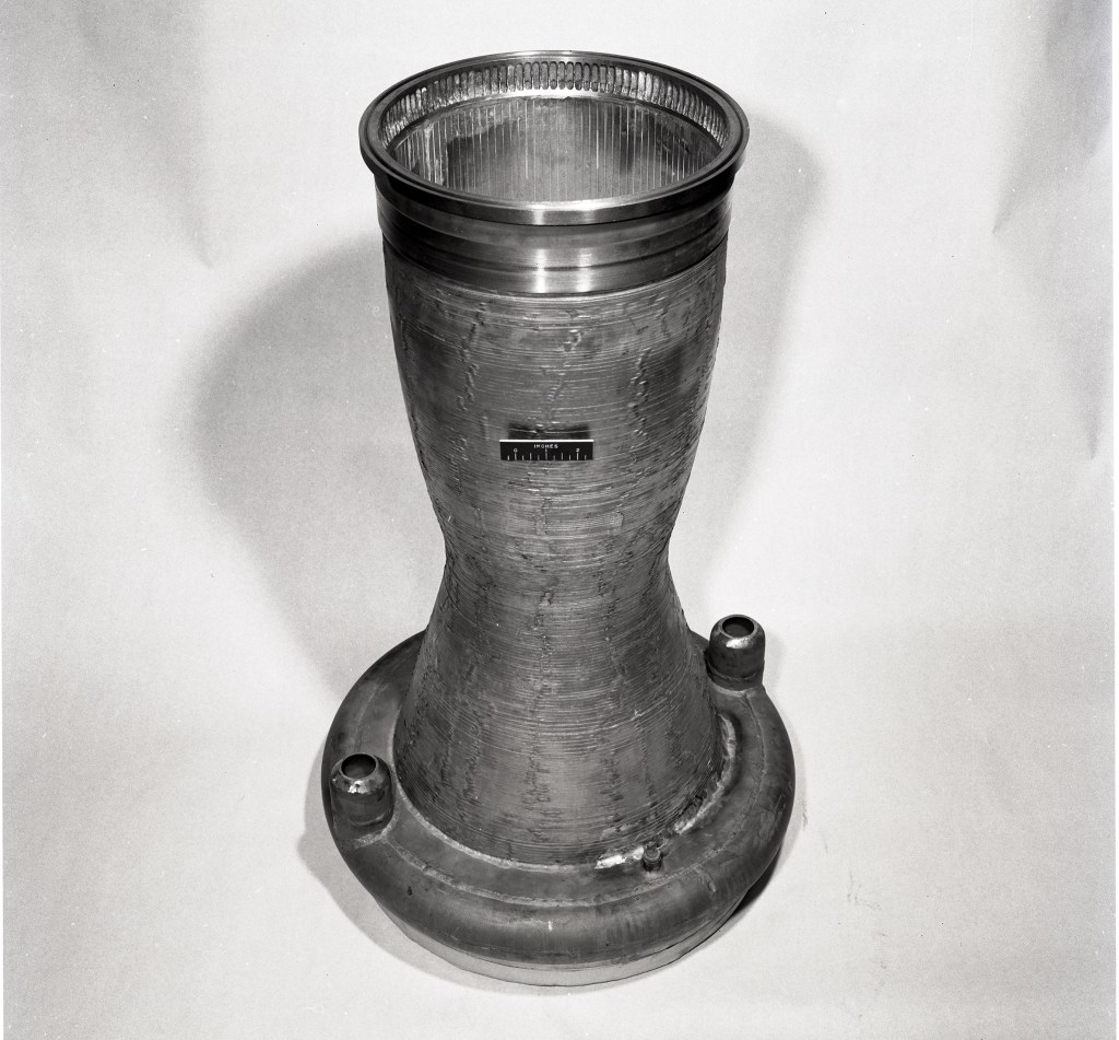 Nozzle on table.