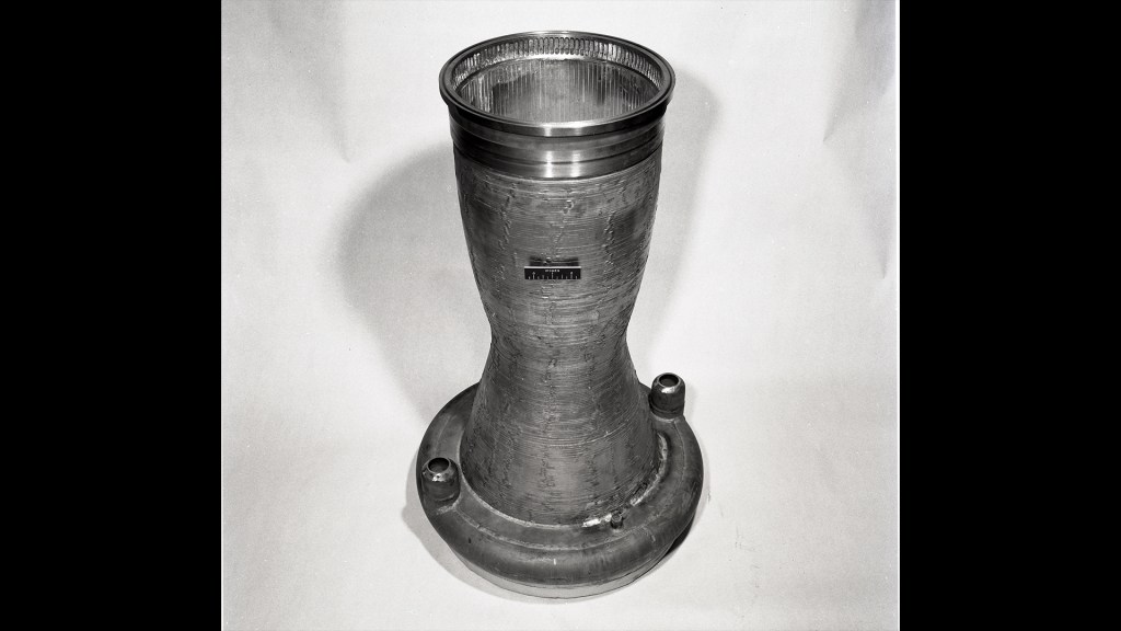 Nozzle on table.