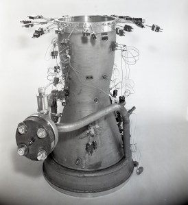 Rocket engine with instrumentation