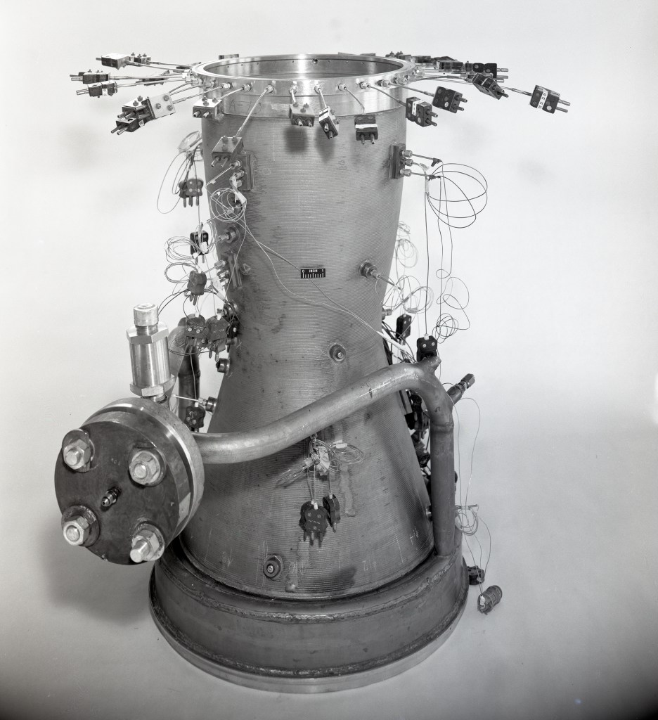 Rocket engine with instrumentation