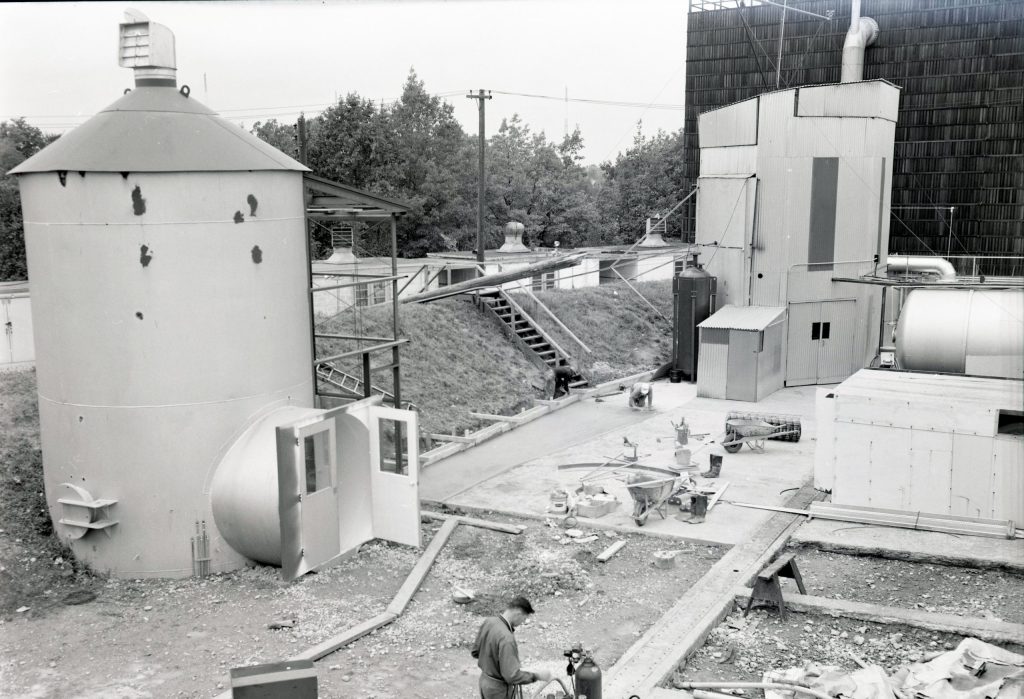 Exterior of test cells.