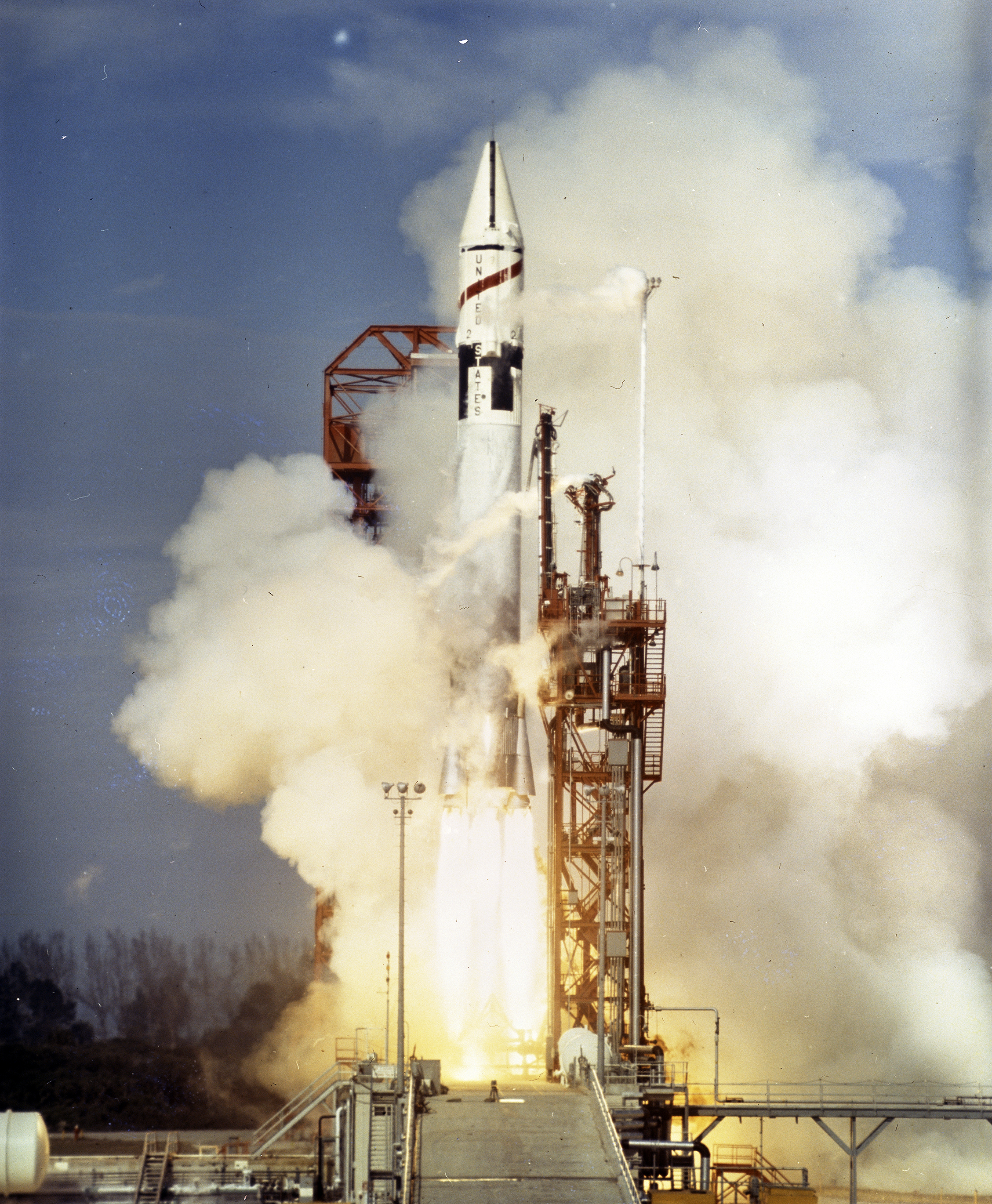 Launch of the Atlas Centaur-2 on November 11/, 1963.