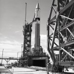 Atlas-Centaur on launch pad