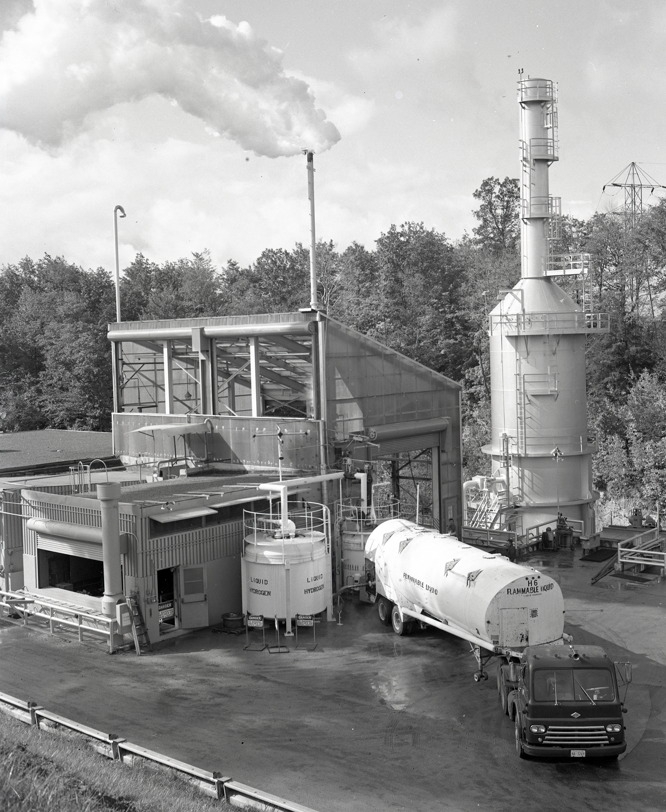 RETF exterior with tanker truck
