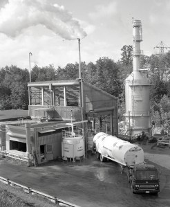 RETF exterior with tanker truck
