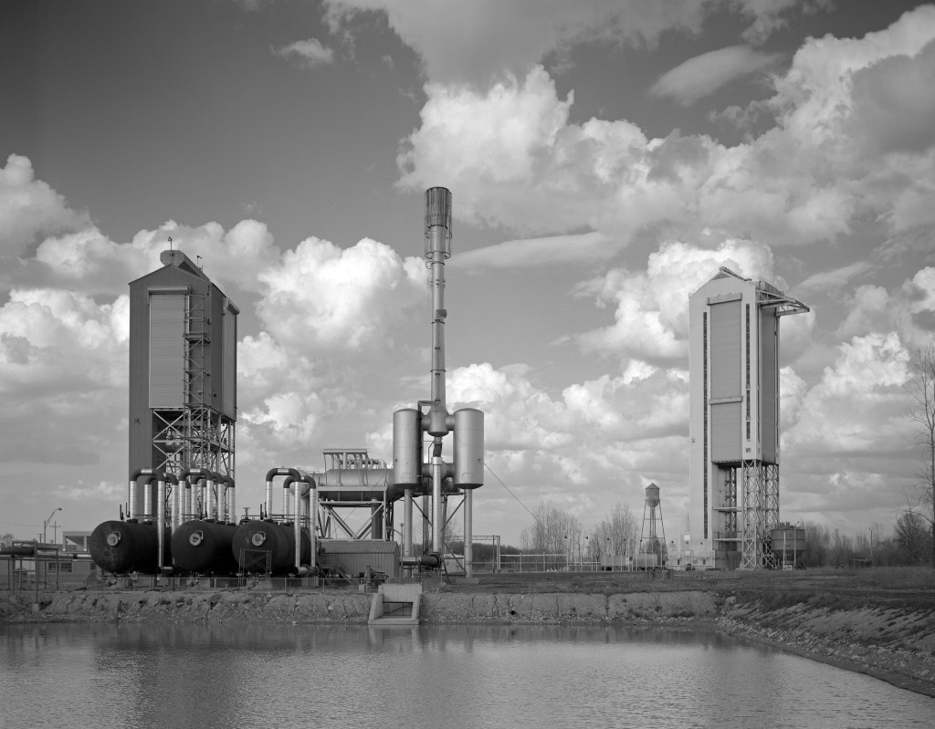 View of the B1 and B3 test stands