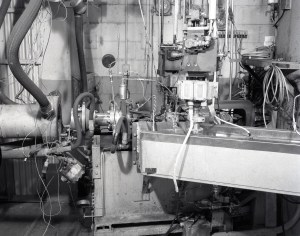 Test equipment in cell.