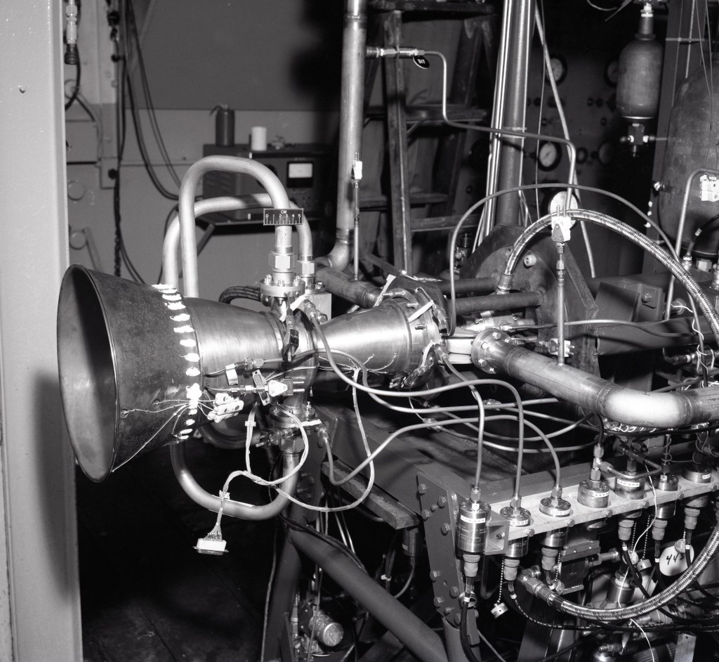 Thruster test setup.