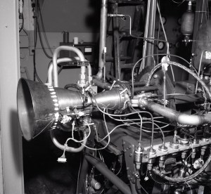 Thruster test setup.