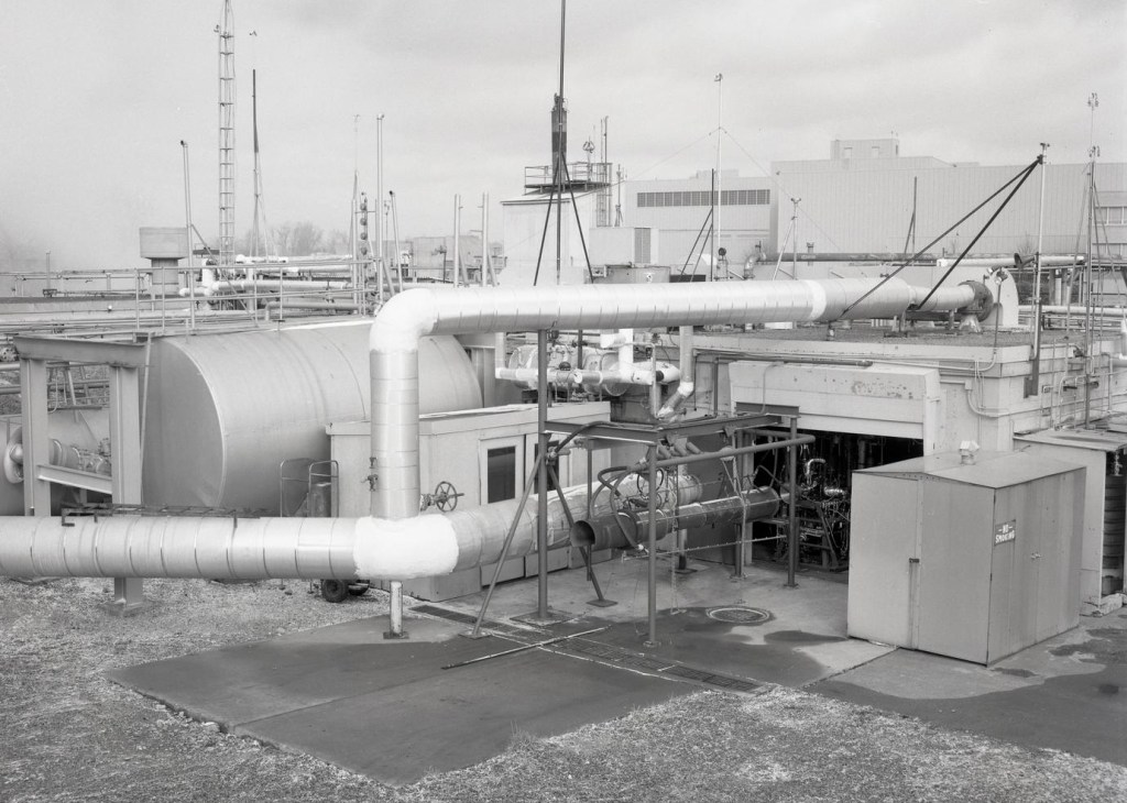 Exterior of test cell.