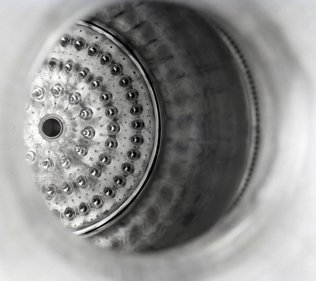 Closeup of nozzle.