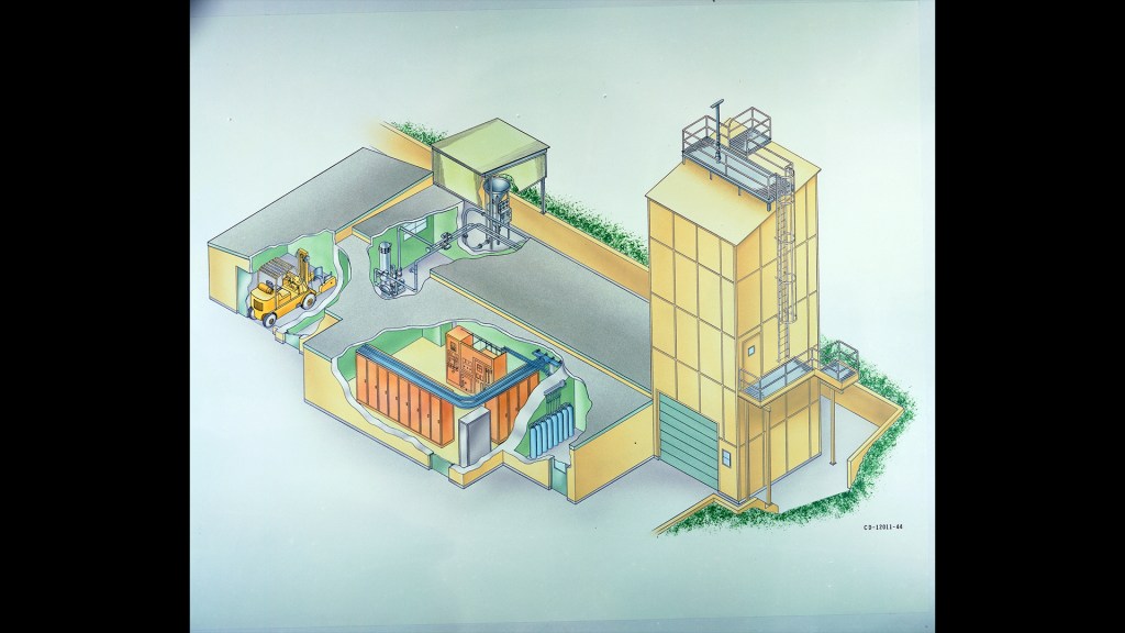 Illustration of test facility