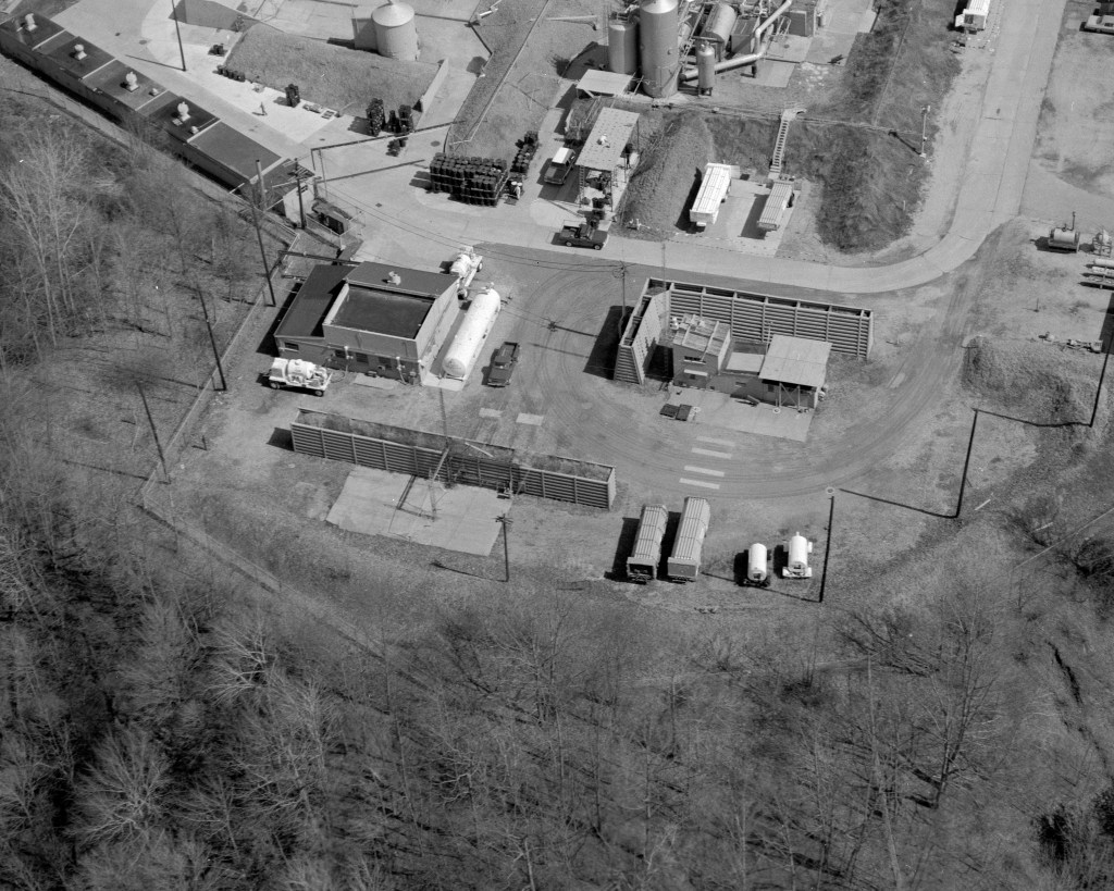 Aerial view of Rocket Lab
